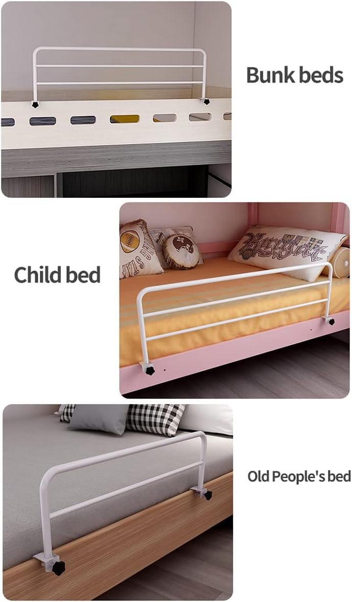 barandilla de Seguridad para la Cama, Barandilla de Seguridad for Adultos y niños, barandilla Lateral Cama for Personas con discapacidad, Tope Universal for elevada((140 * 30cm))