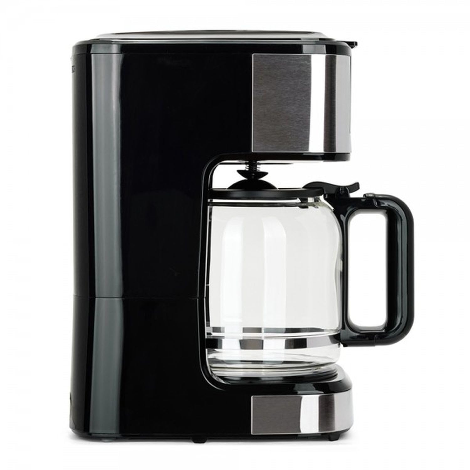 BM TOOLS Cafetière électrique programmable Livoo DOD208 15 tasses, 1,8L, filtre réutilisable, fonction programmation, Noir