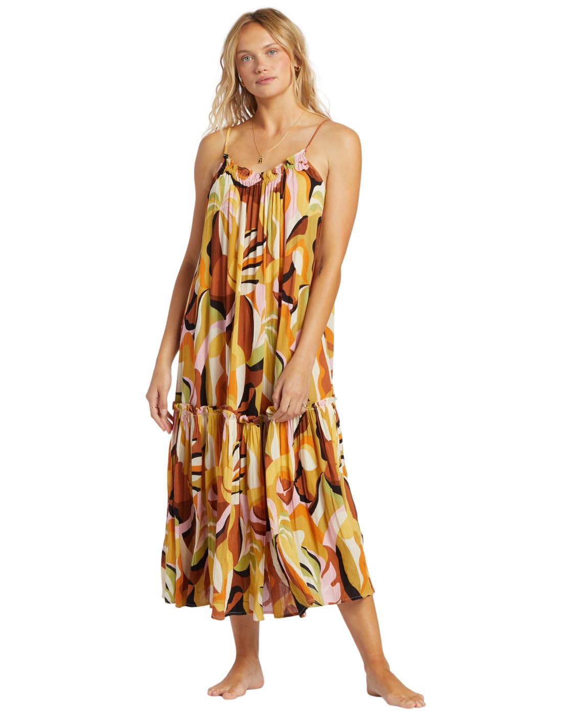 Billabong Sun Follower - Beach Midi Dress for Women, Multi