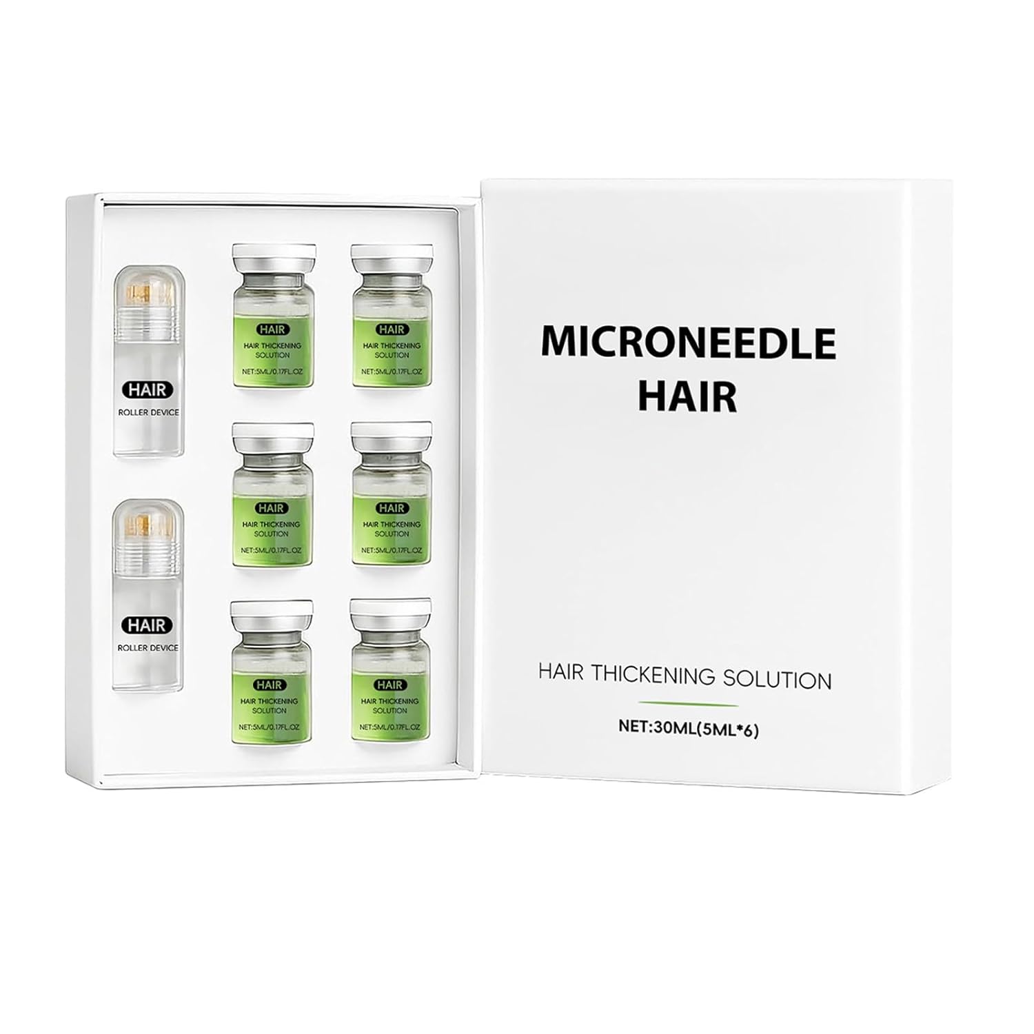 Hair Regrowth System, Advanced Hair Growth Treatment Serum | Ginseng, Eclipta Prostrata, Peppermint Oil and Ginger Root-Ingrown Hair Treatment-Strengthens Roots, For Men and Women (1PCS)