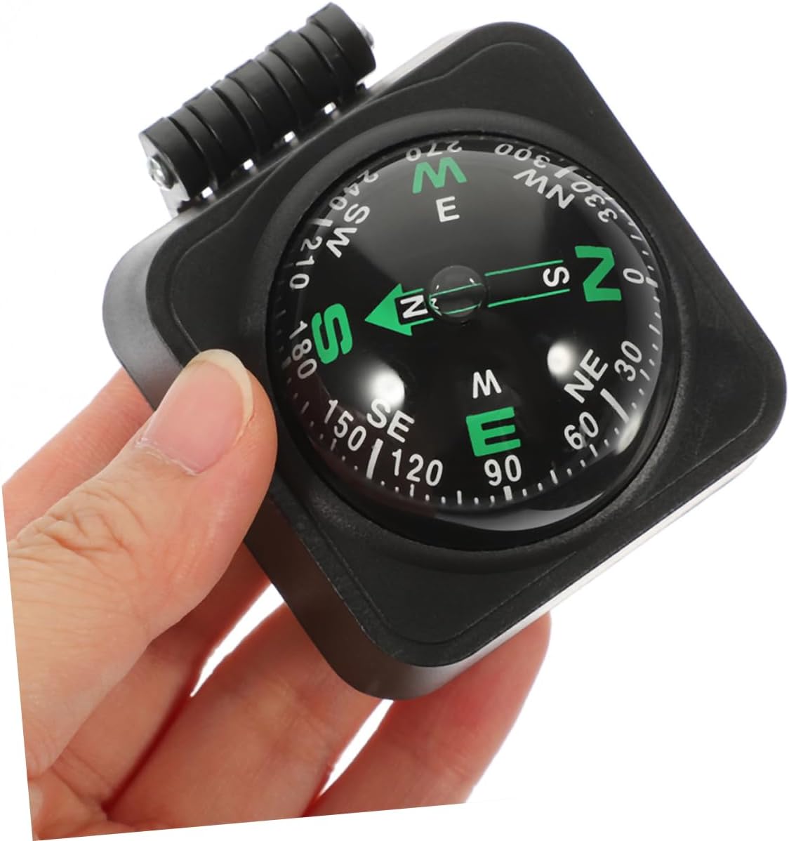 3Pcs Adjustable Vehicle Dashboard Compass Ball High Precision Auto Accessory for Car Boat Motorcycle Stylish Minimalist Design Durable Direction Pointing Guide for Enhanced