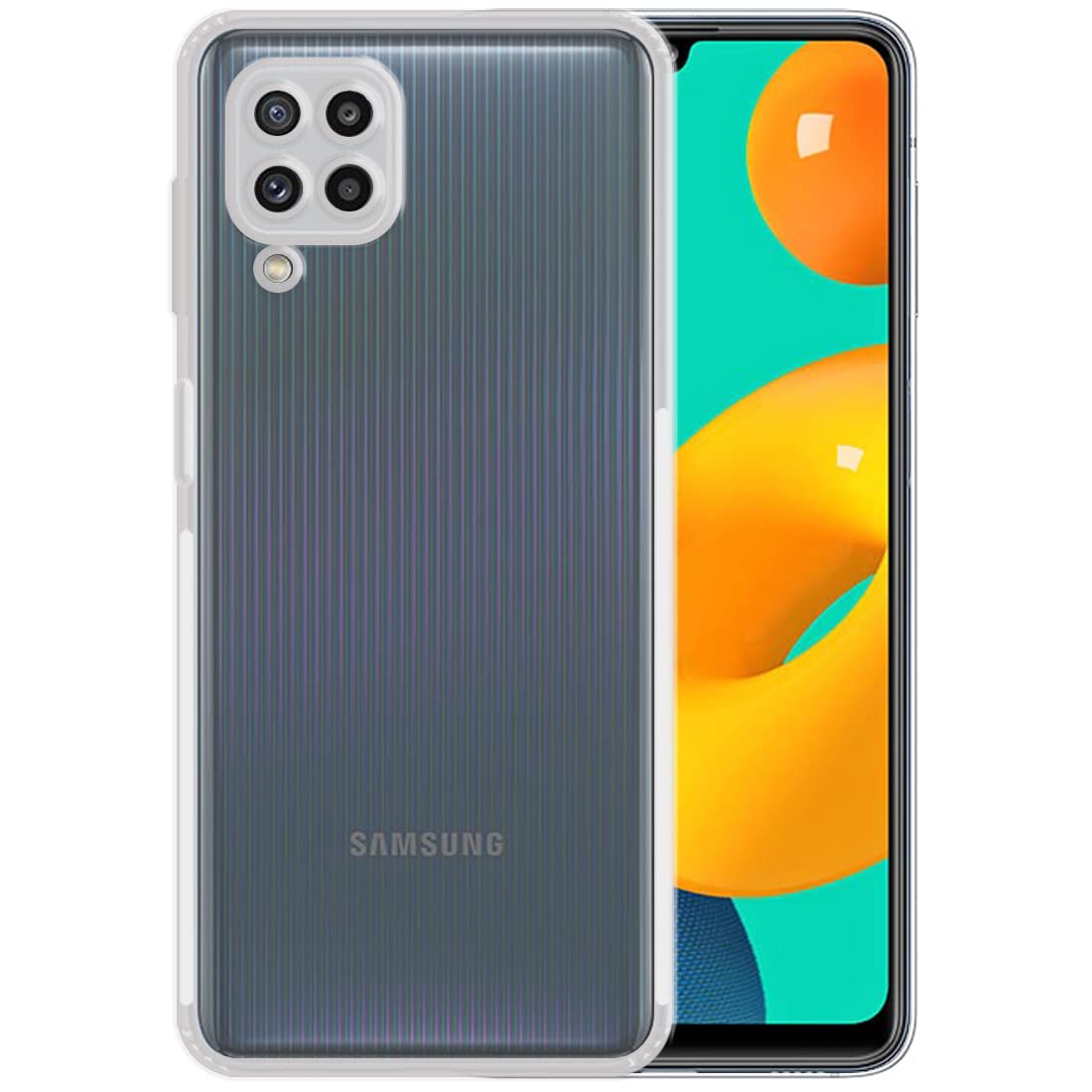 Amazon Brand - Solimo Anti Dust Plug Mobile Cover (Soft & Flexible Back case), for Samsung Galaxy M32 (Transparent) (B097R1WVNG) Amazon Price History, Amazon Price Tracker