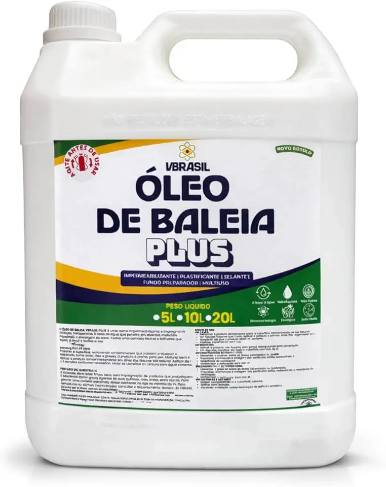 Impermeabilizante Selante Transparente 5L Para Laje Reboco Contreto Baldrame Impermeabiliza, Sela, Plastifica e Atua como Fundo Preparador