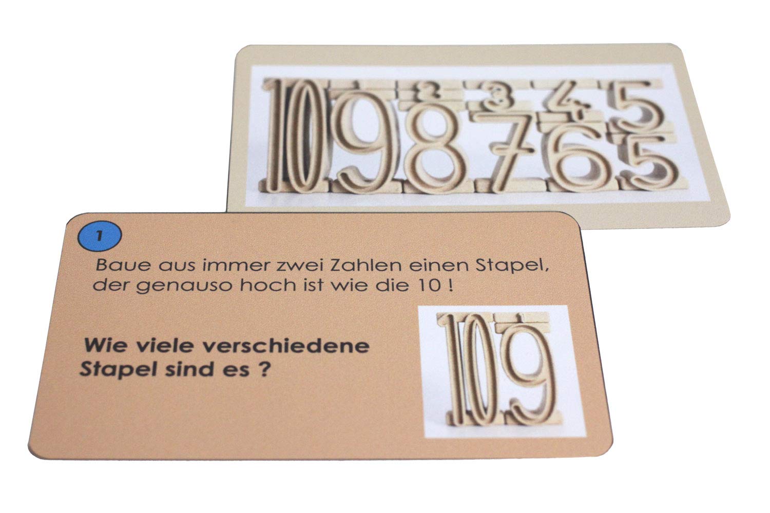 Wissner aktiv lernen 080050,000 – 42 task cards as a supplement to the batch numbers, tasks with addition, subtraction, multiplication and division, solutions on the back.