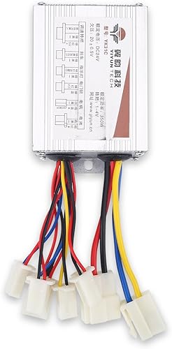 Miniatura 3 de Dilwe Controlador cepillado de bicicleta eléctrica, controlador de velocidad de motor cepillado controlador eléctrico para 24 V 350 W eléctrico