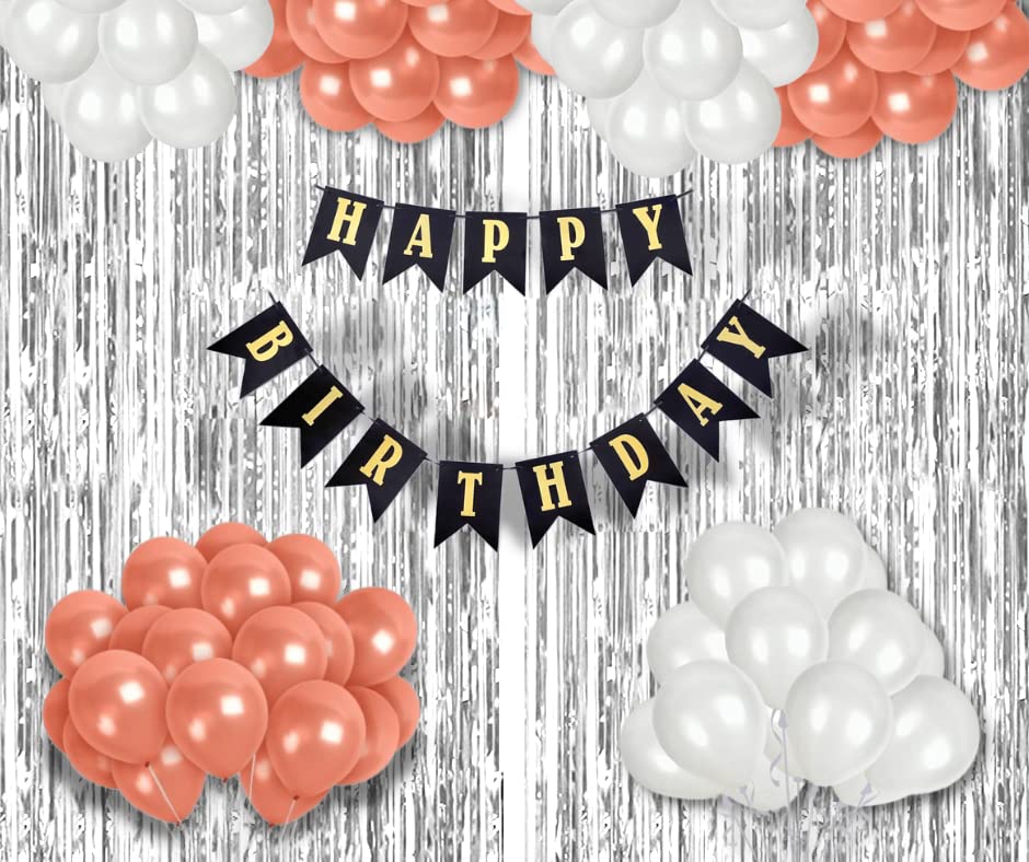 Mystic Toy Store Birthday Decoration items for Girls with Rose Go...