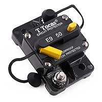 Vista 35 de E69 Interruptor de circuito de 10 A T3 con restablecimiento manual Mini de montaje en superficie IP66 Interruptor conmutable de 10 A