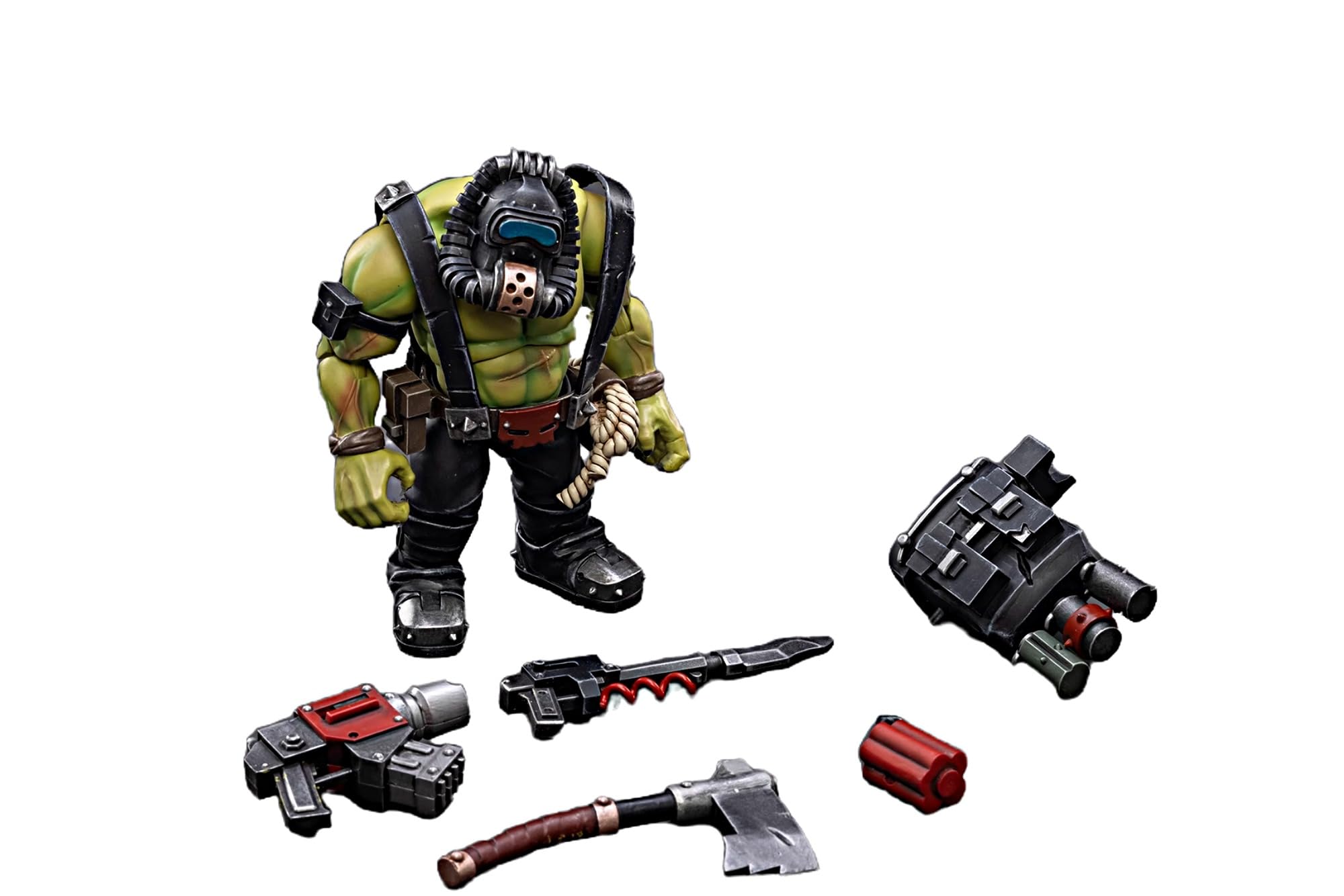 JOYTOY Warhammer 40K 1/18 Action Figures Ork Kommandos Dakka Boy