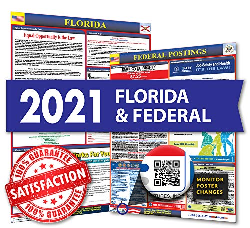 2019 Florida State & Federal Labor Law Posters for Workplace Compliance