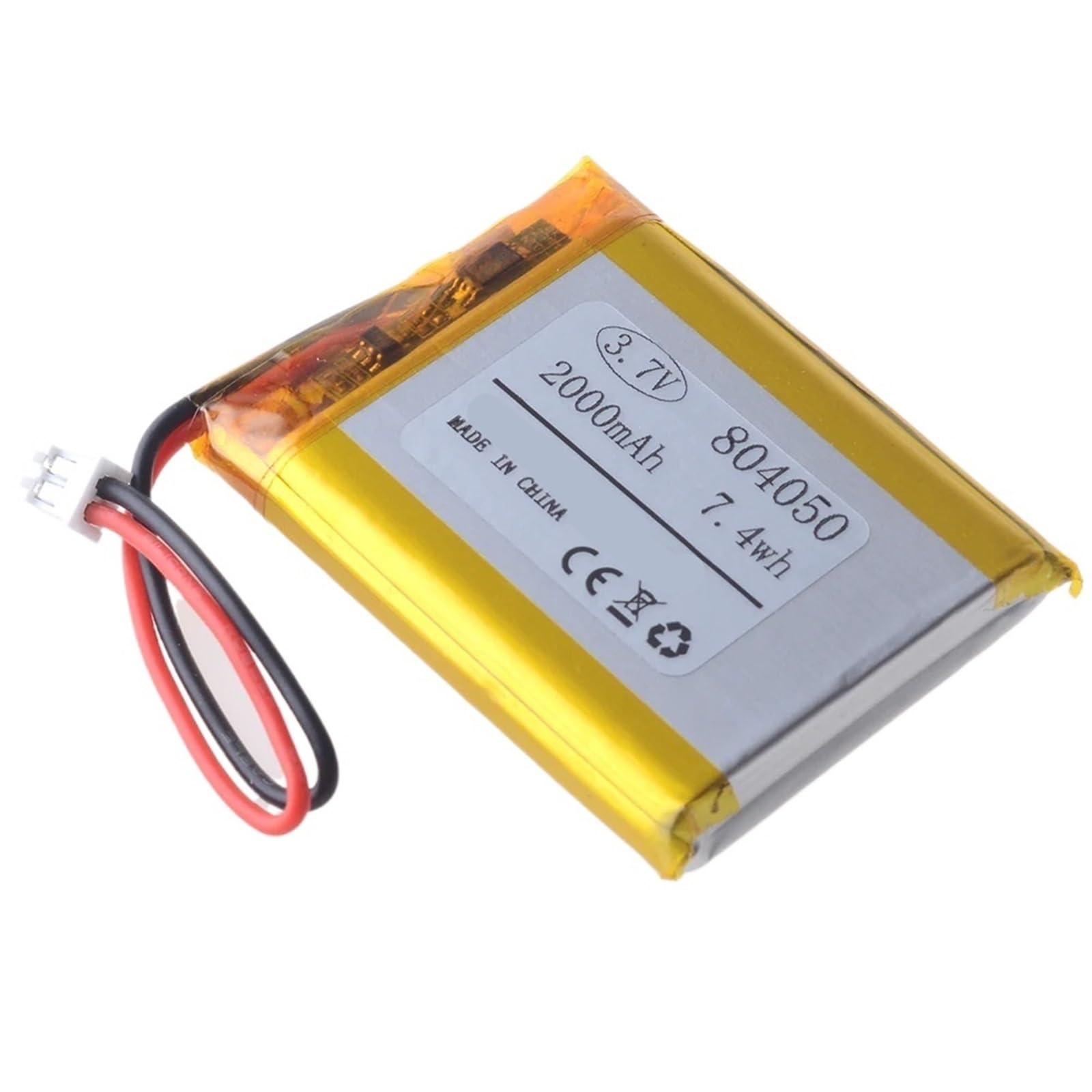804050 3,7 V 2000 mAh (1 Unidad)(2.0 2P Cable 10CM)