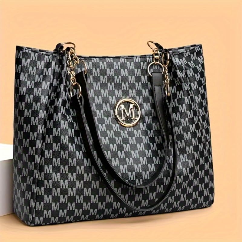 Fashion Women's Shoulder Bag Handbag Foldable-Black3