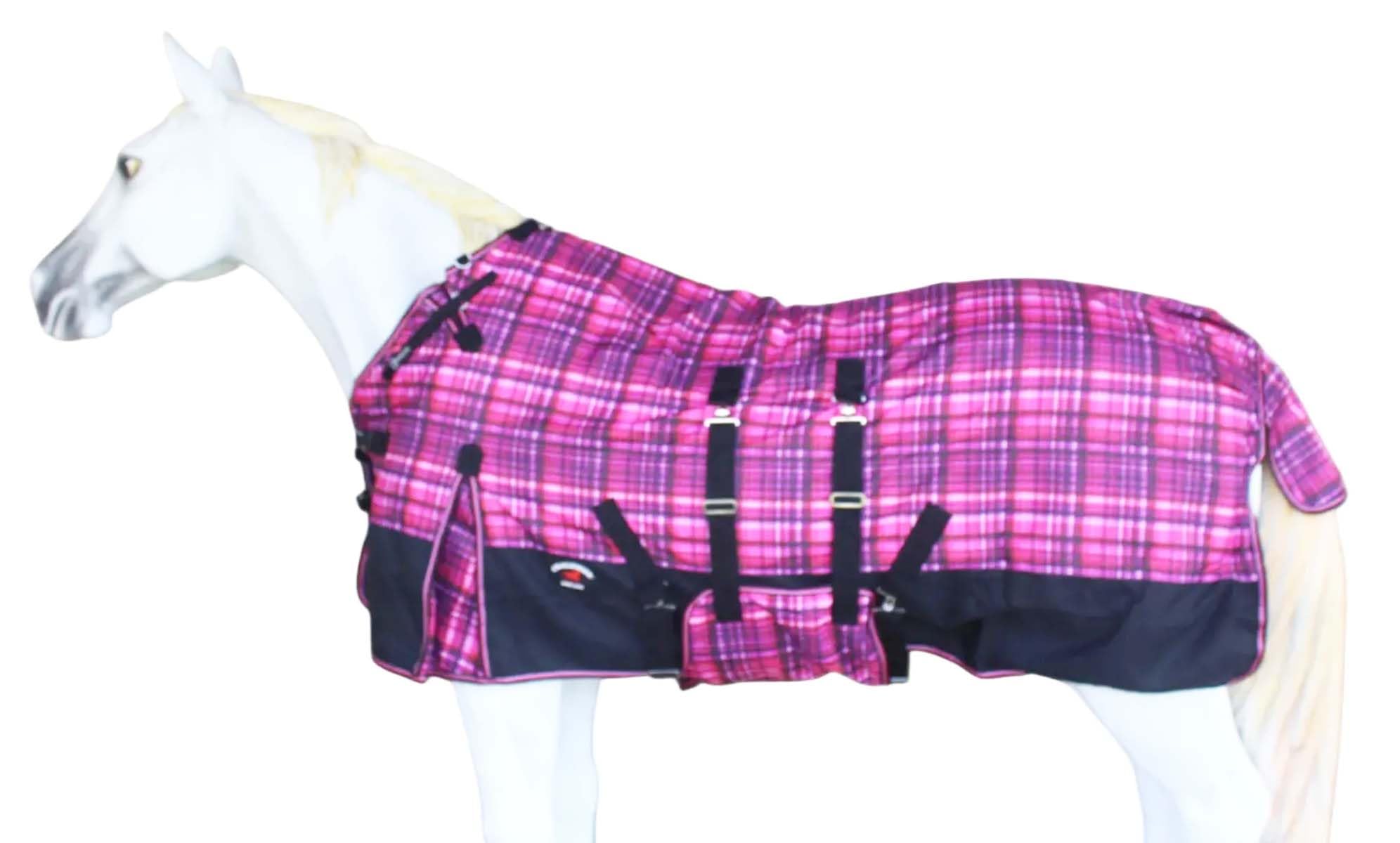 64" Challenger 1200D Horse Turnout Waterproof Heavy Weight Winter Blanket 5B117