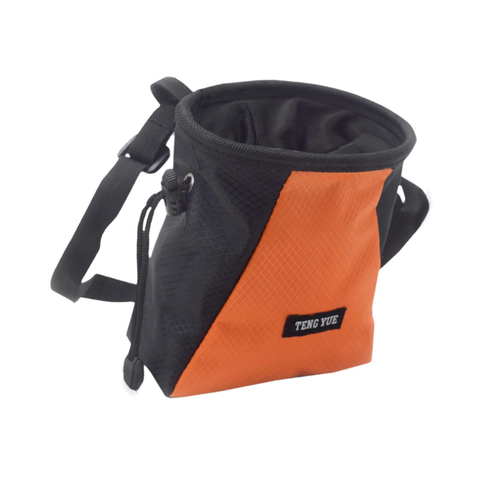 Sacchetto Porta Magnesite per Arrampicata, Borsa Porta Attrezzatura Ricaricabile E Regolabile, Organizer con Coulisse per Allenamento in Palestra E So
