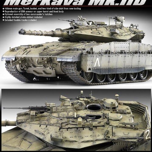 Miniatura 3 de 135 Merkava Mk.IID Mk 2D 13286 - Kits de modelos de plástico