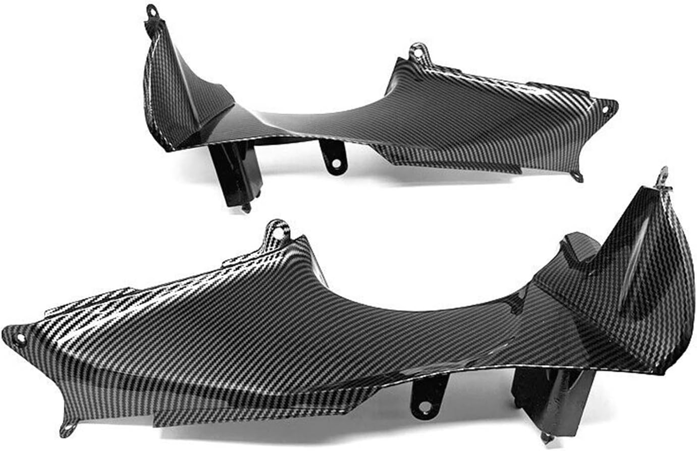 カーボンファイバーカラーフロントダッシュエアインテークラムフェア