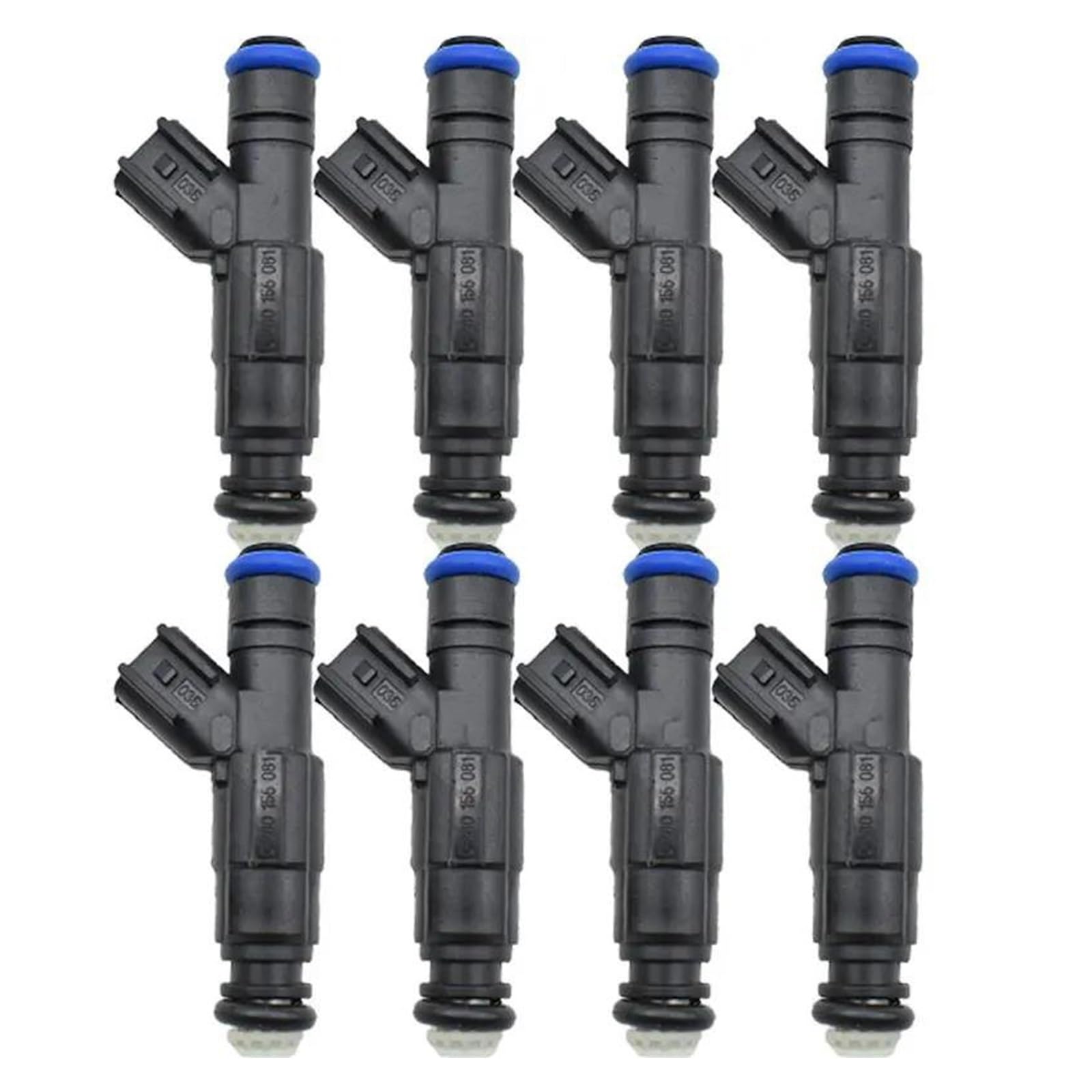 Engine Fuel Injector Nozzle 8pcs for Marine for Mercruiser for V8 350 MAG 5.0L 4.3L 6.2L Fuel Injectors 0280156081 885176 12567905 Car Fuel Injector