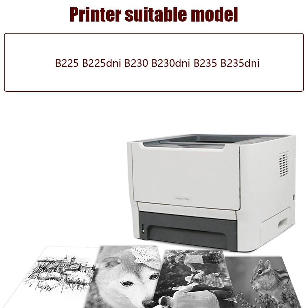NoahArk Compatibile per B230 B225 B235 013R00691 Unità tamburo per B225dni B230dni B235dni stampante Alta resa 12000 pagine (1 Pack)