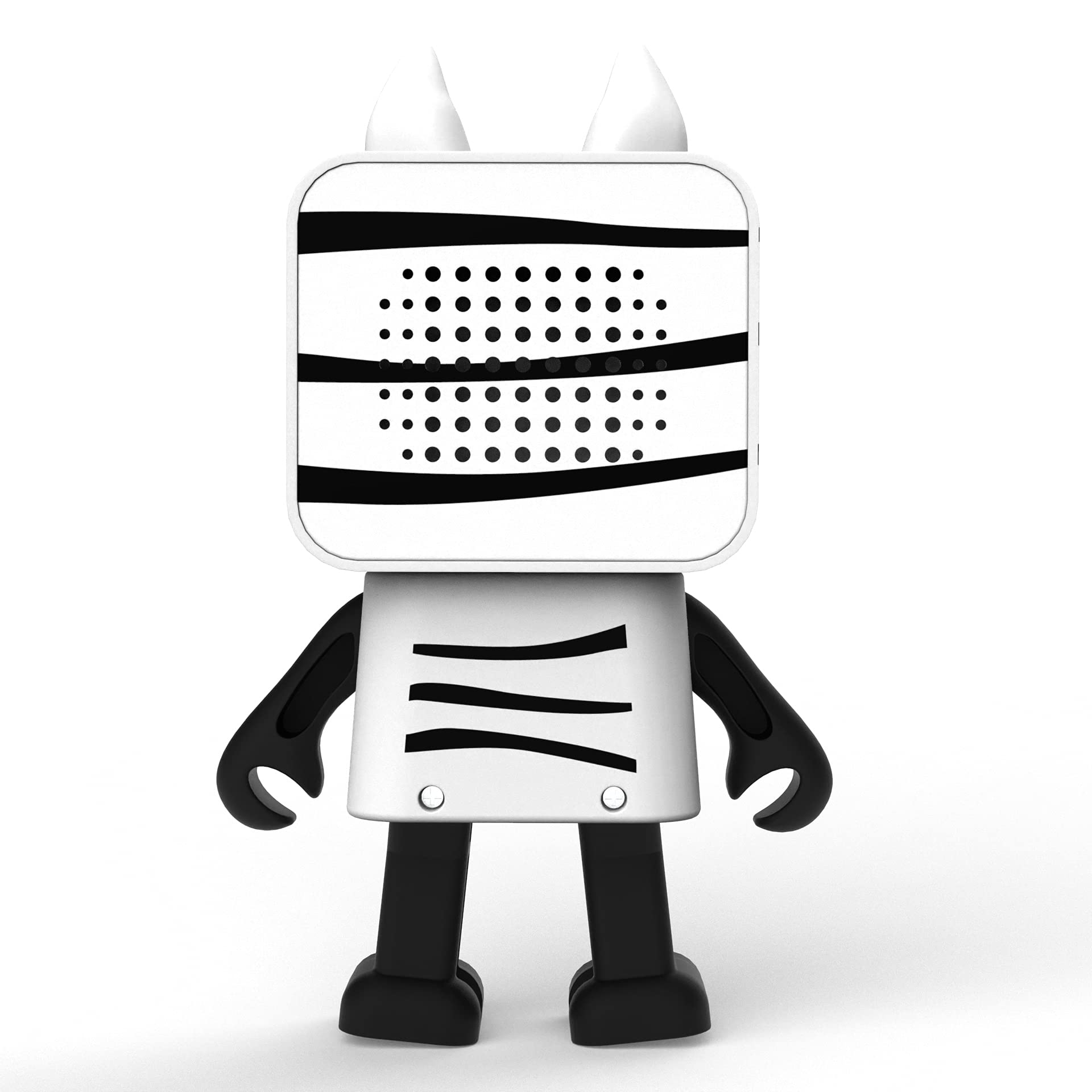 Altoparlante Bluetooth a Forma di Zebra che Balla - Piccola Cassa Portatile - Speaker Potente per Cell o Pc - Wireless - Autonomia fino a 5h - Design Moderno e Originale - Ultima Tecnologia - MOB