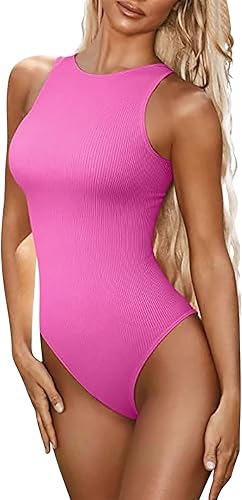 Faja moldeadora para mujer, con control de abdomen, sin costuras, esculpiente, tanga, moldeador de cuerpo, camiseta sin mangas, monos de color sólido