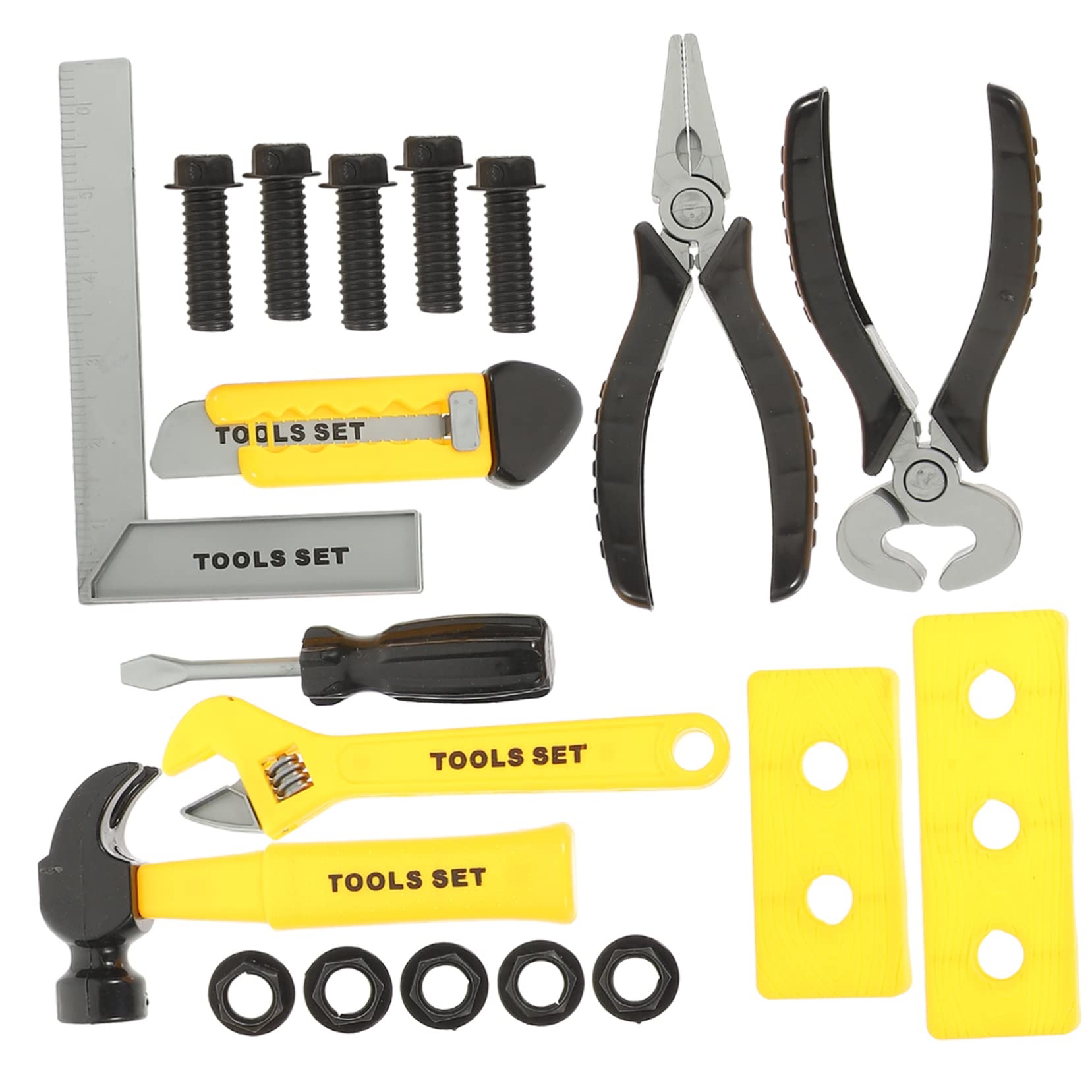 WOONEKY 1Set Screwdriver Interactive Engineering Tool Kit for Boys Educational Sensory Plaything for Develop Hand Eye Coordination Creativity