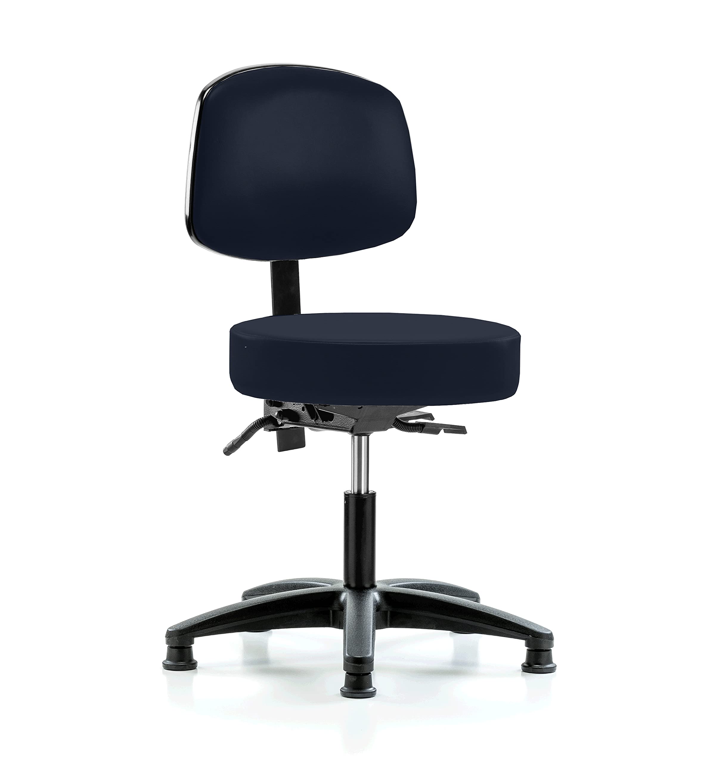Perch Exam Stool, Glides, 18-23", Imperial