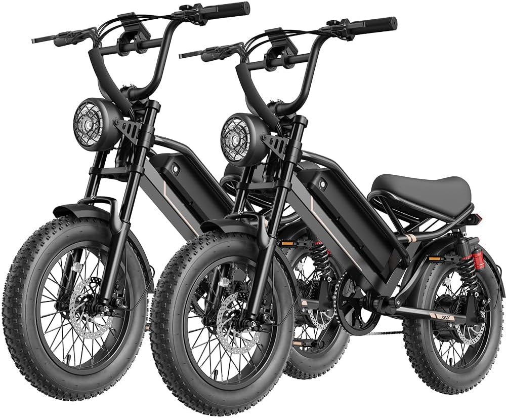 YOLOWAY electric bike - 3000W motor, 960Wh battery, Up to 55-80mi range - Electric Bike, Electric Motorcycle, Electric Dirt Bike, Electric Mountain Bike, Adult Electric Bicycles, Fat tire Electric Bike, City E-Bike, Commuting Electric Bike, Beach E Bike, Snow