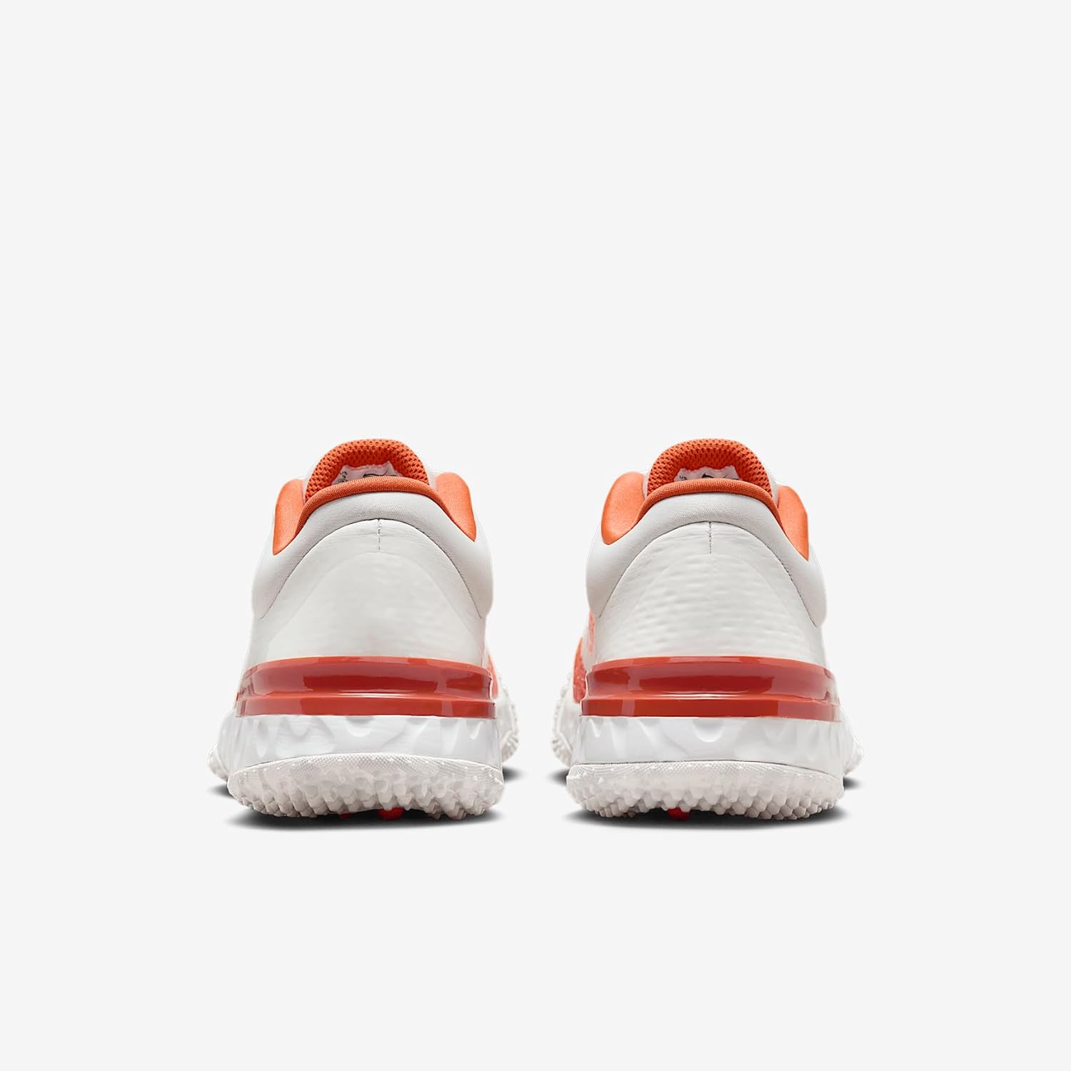 Nike Alpha Huarache Elite 4 Turf Women's Softball Shoes (FD2746-101, Summit White/Light Wild Mango/Vintage Coral/Hyper Crimson) Size 8