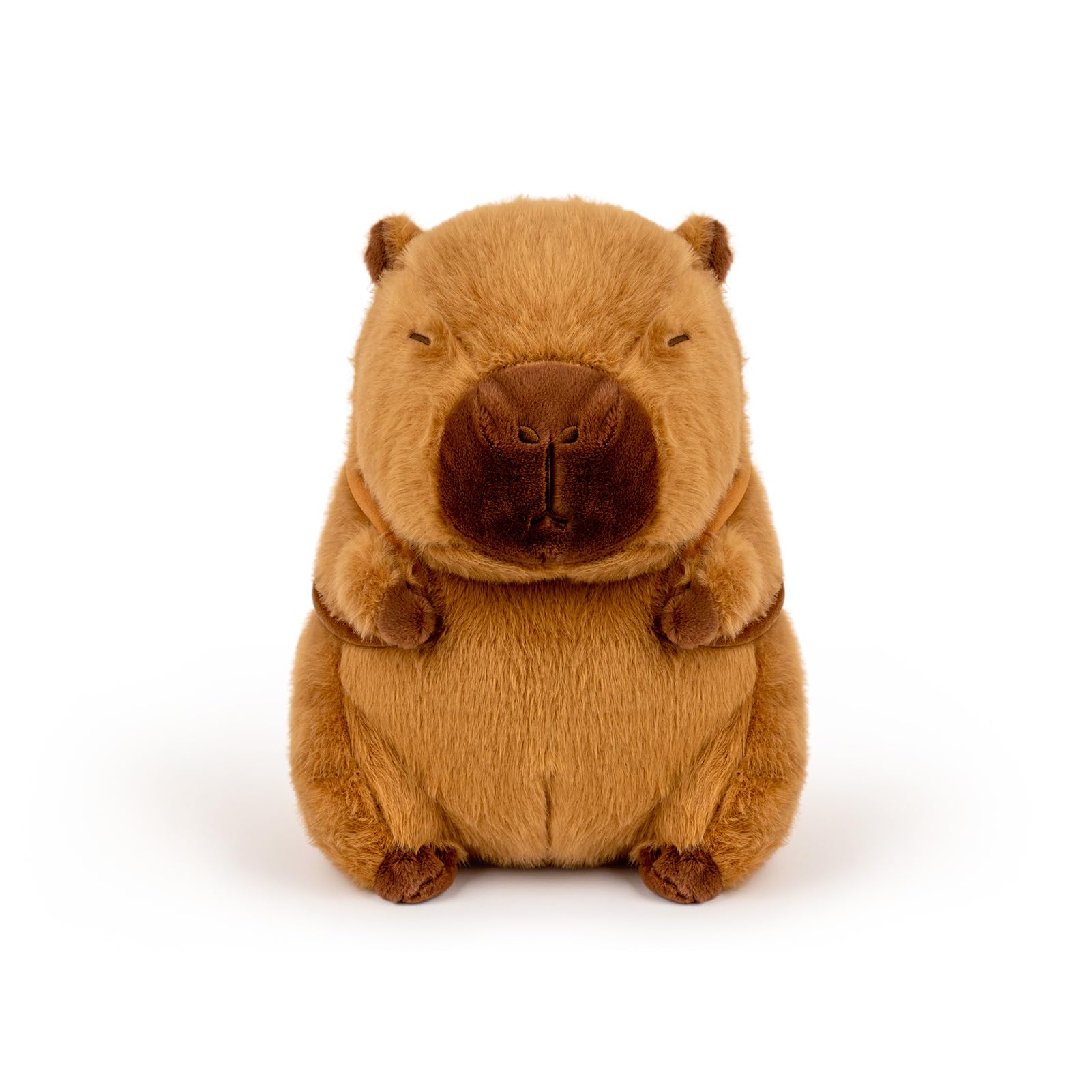 Ueshiramanu Capybara Backpack For Kids - Polyester School Bag With Cute Animal Print