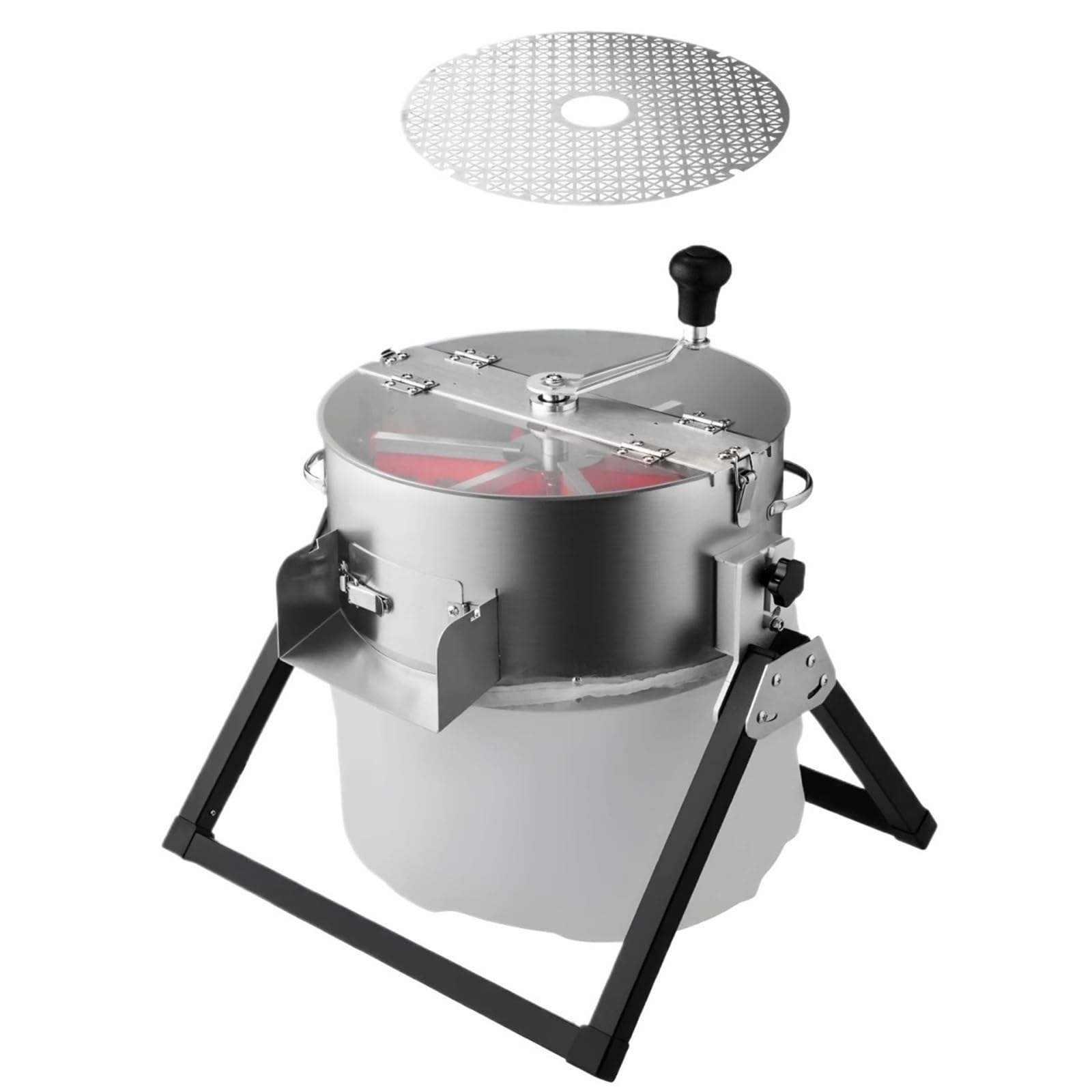 Cortadora eléctrica de hojas y brotes 2 en 1 con cuchillas afiladas de acero inoxidable y rejilla seca tipo soporte para flores y brotes de plantas