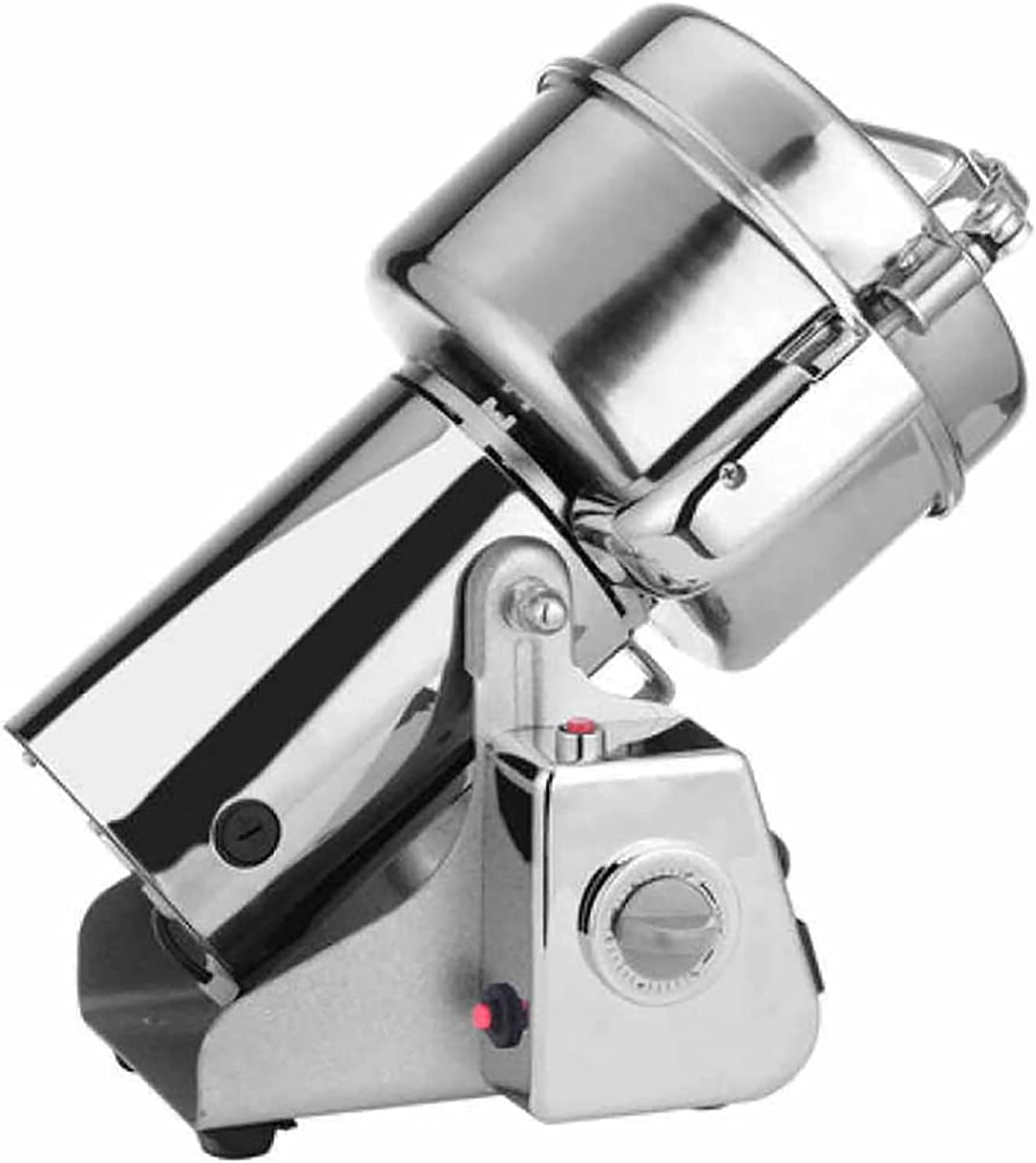 NIVOK 700G Electric Grain Mill Herb Grinder Stainless Steel