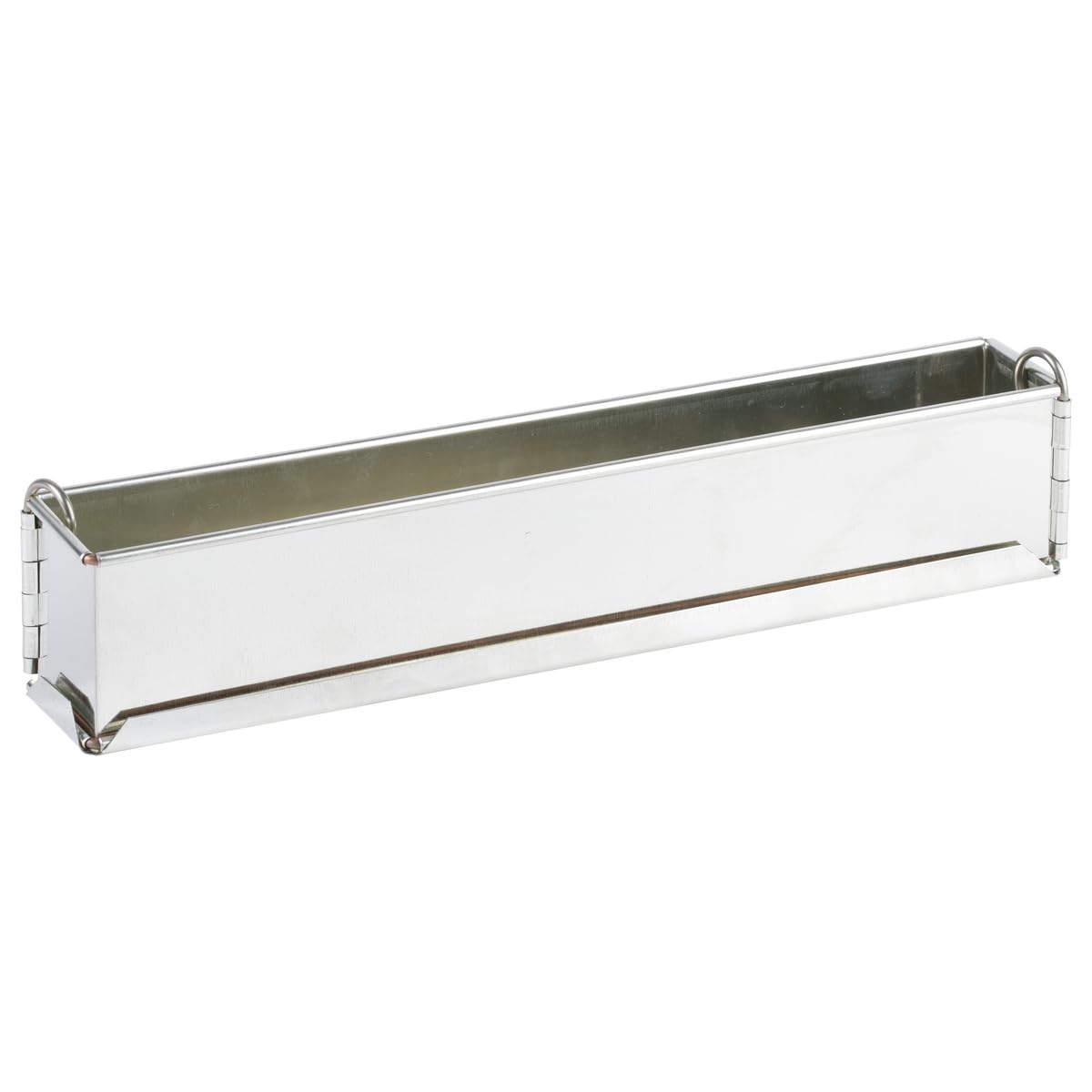 Gobel Moule à Pâté Croute Long 30 x 4 cm – Mini Moule à Charnière en Fer Blanc – Fond Amovible – Idéal Terrines et Pâtés Maison – Fabrication Française