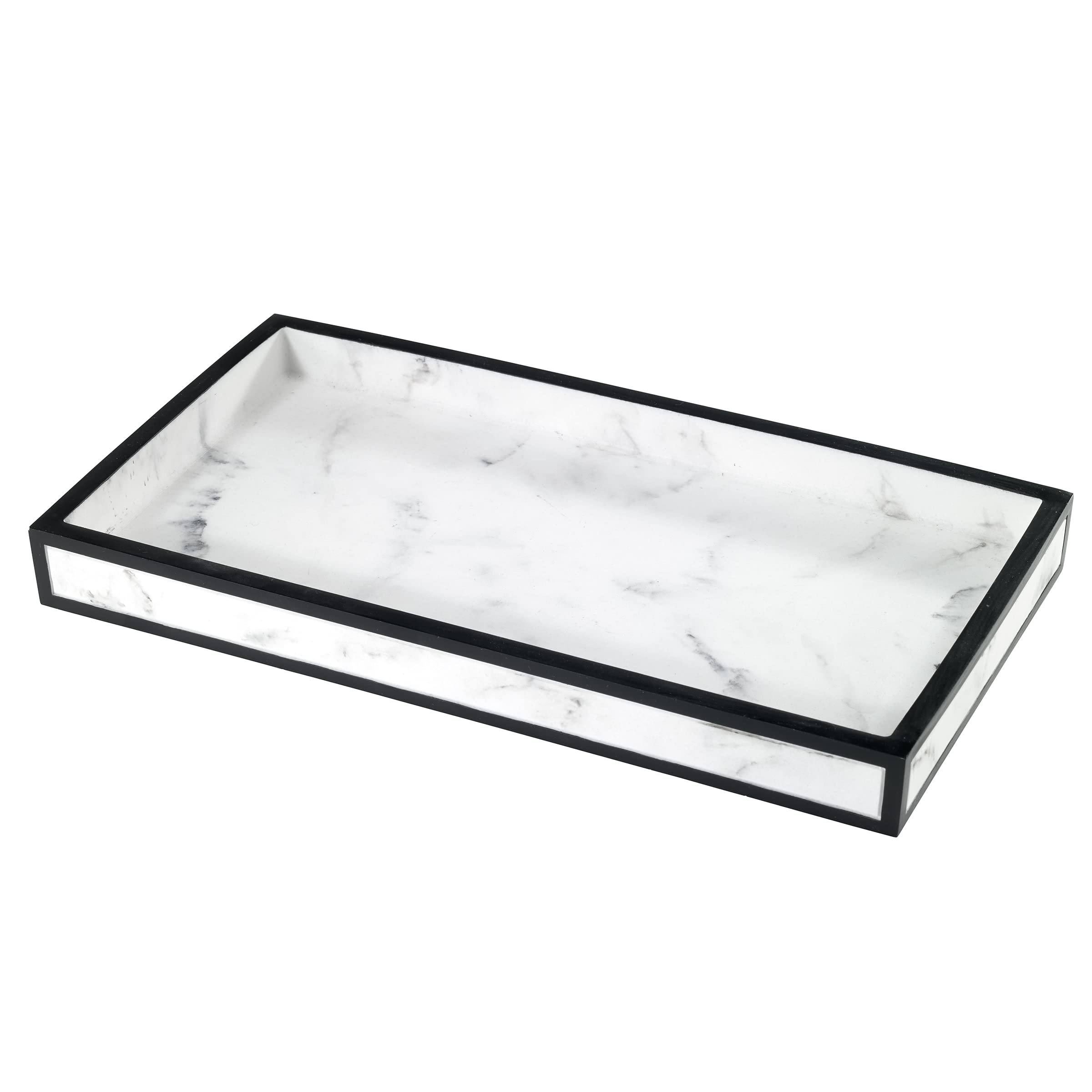 Avanti Linens - Vanity Tray, Guest Bathroom Essentials, Modern Inspired Home Decor (Jasper Collection)