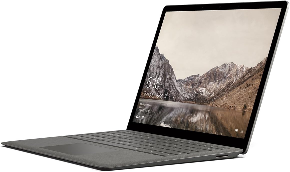 Microsoft Surface Laptop DAJ-00021 Laptop (Windows 10 S, Intel Core i7, 13.5" LCD Screen, Storage: 256 GB, RAM: 8 GB) Graphite Gold