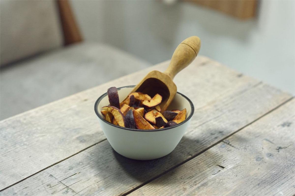 Müsli Mühle Bio Pflaumen-Spalten gefriergetrocknet, Trockenfrüchte, 1000g | 100 % Trockenfrucht ohne Zuckerzusatz & fettarm, ideal für Müsli, Smoothies, Joghurt & als Snack, Steinobst