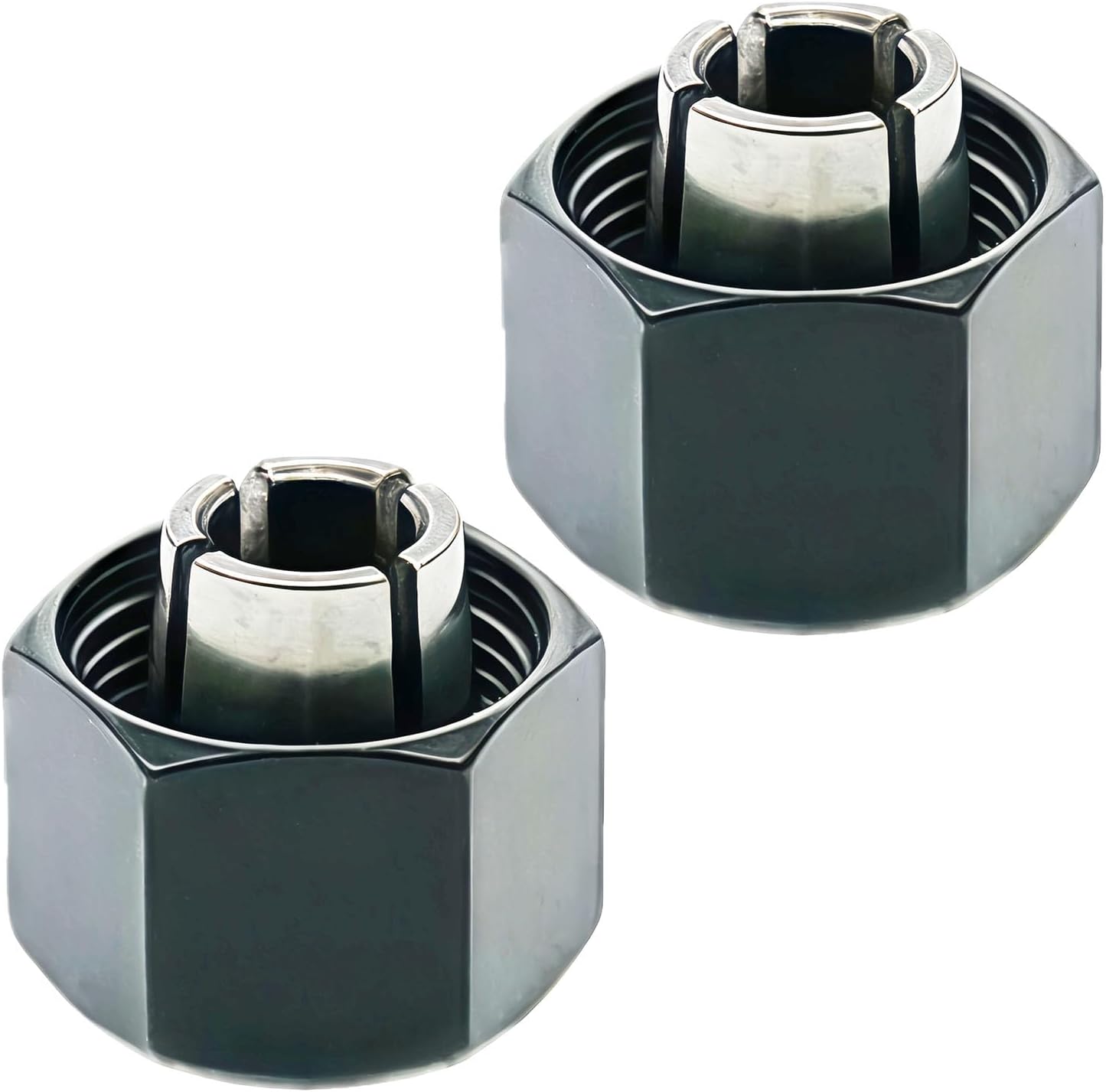 N693118 1/4in 6.35mm Chuck Collet Assembly Replace for Dewalt DCW600B DCW600B-CA DCW600BR Router Power Tools(2packs)