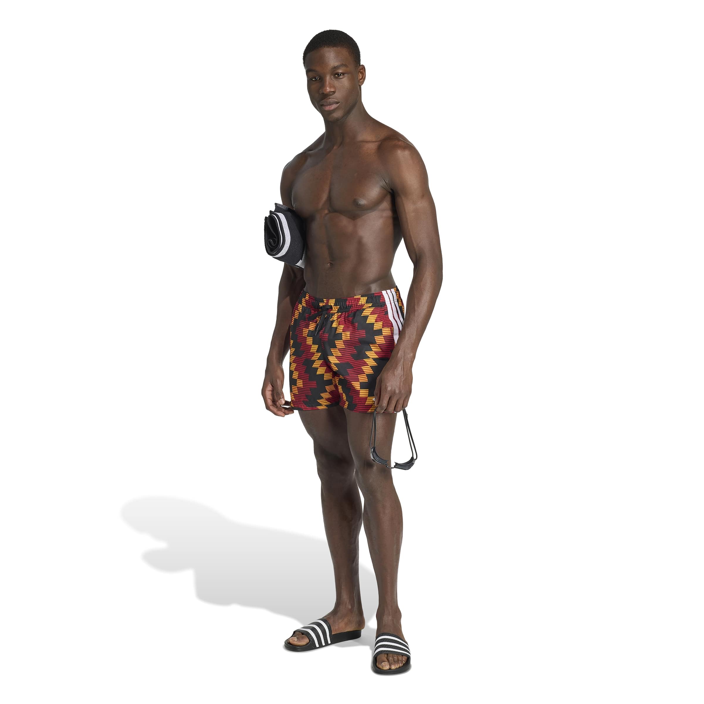 adidas Herren Football-Inspired Graphic Swim 5 Inch Schwimm-Slips