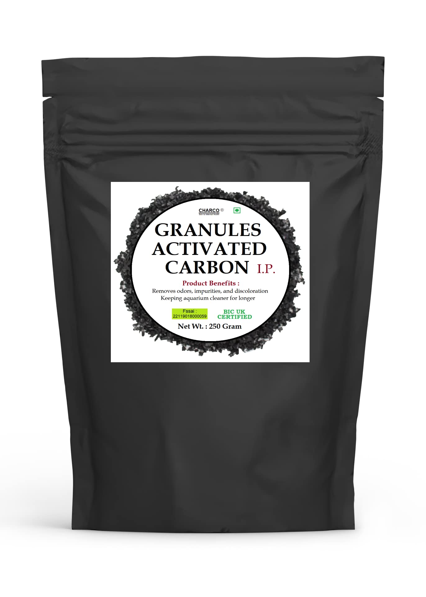 CHARCO - Skin To Internal Health® Granules Activated Carbon I.P. for Aquarium, 250 gram (B0C4T4L9QF) Amazon Price History, Amazon Price Tracker