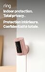 Ring Indoor Cam (2nd Gen) | 1080p HD Video & Colour Night Vision, Two-Way Talk, and Manual Audio & Video Privacy Cover (2023 release) | White