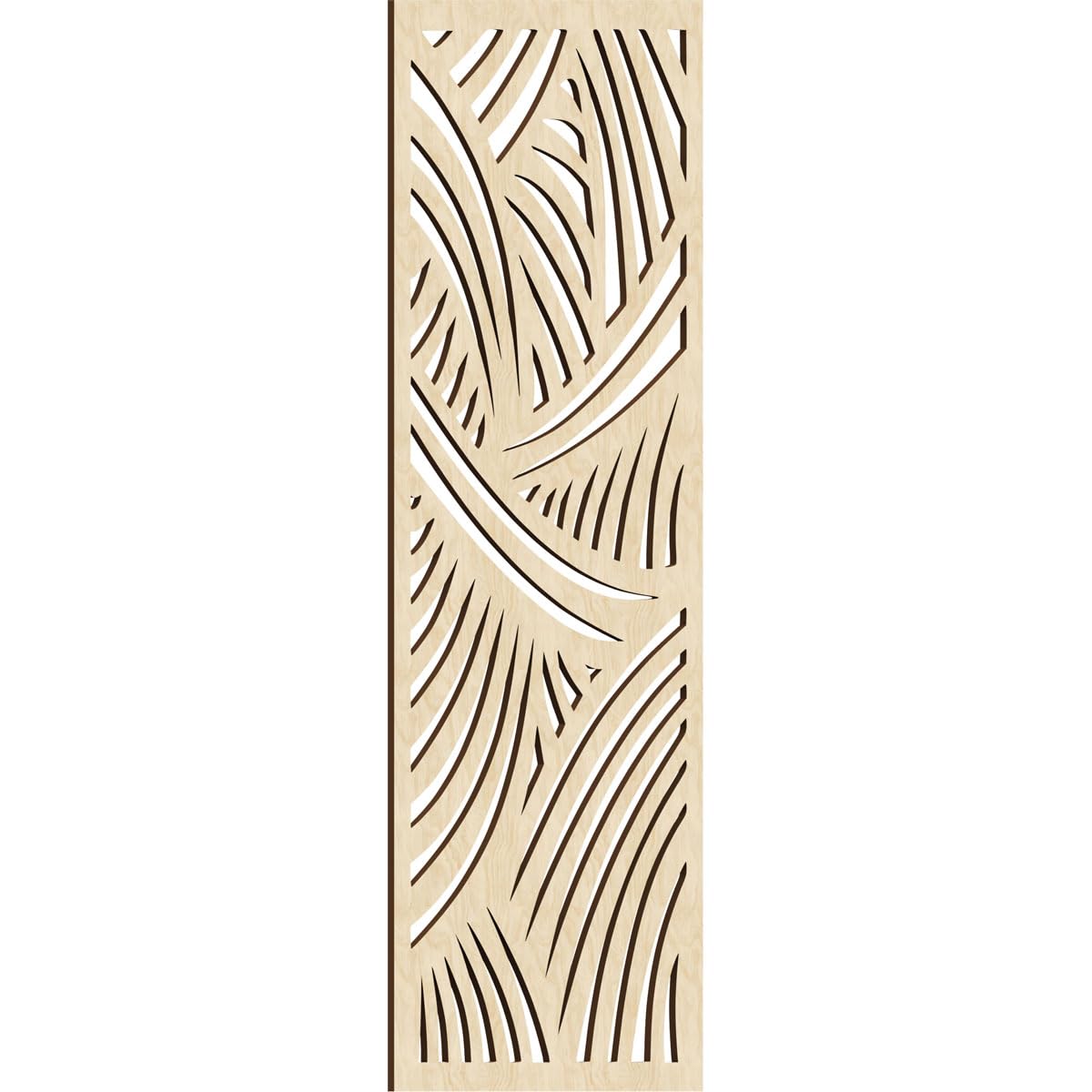 Chester Decorative Pierced Fretwork Wood Wall Panels, 23 3/8"W x 59 3/8"H x 3/8"T, Birch