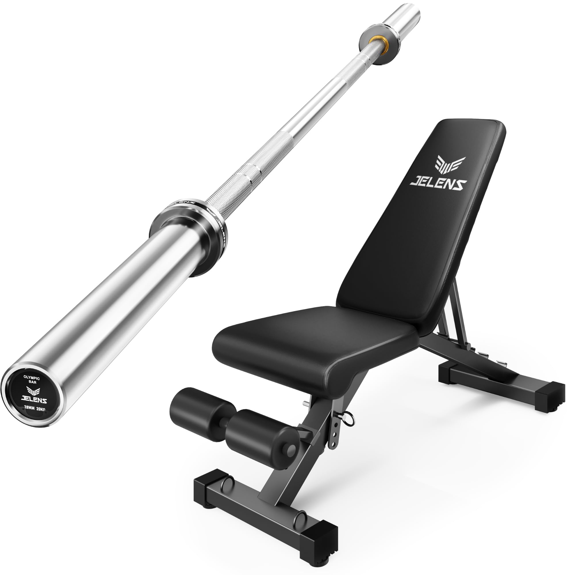 JELENS 7FT Bar Olympic Barbell