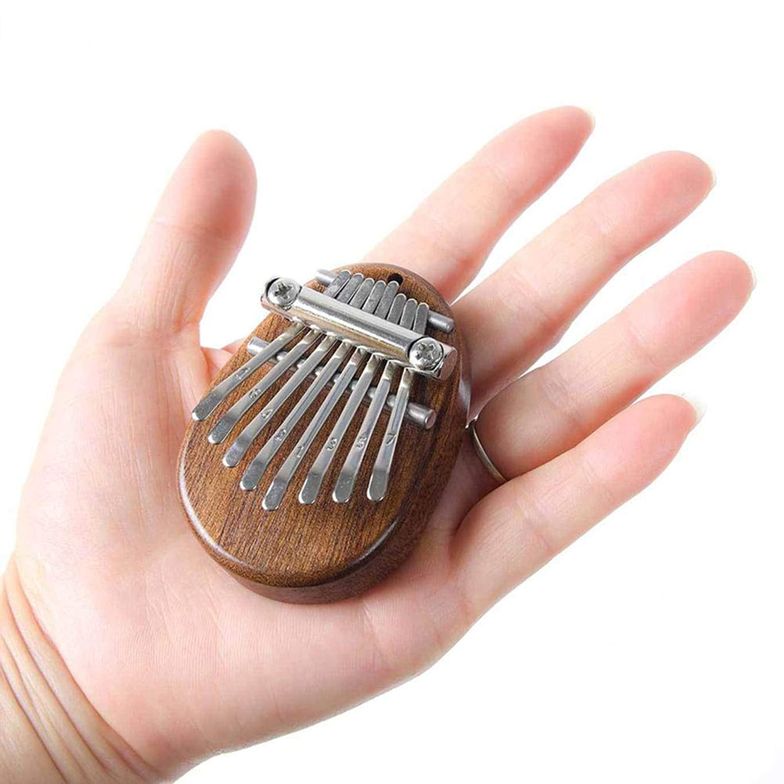 Kalimba 8 Clés, Pouce Piano Portable Mini Portable Piano à Pouce Poche Music Beginner Kalimba Instrument Kalimba Pouce Piano