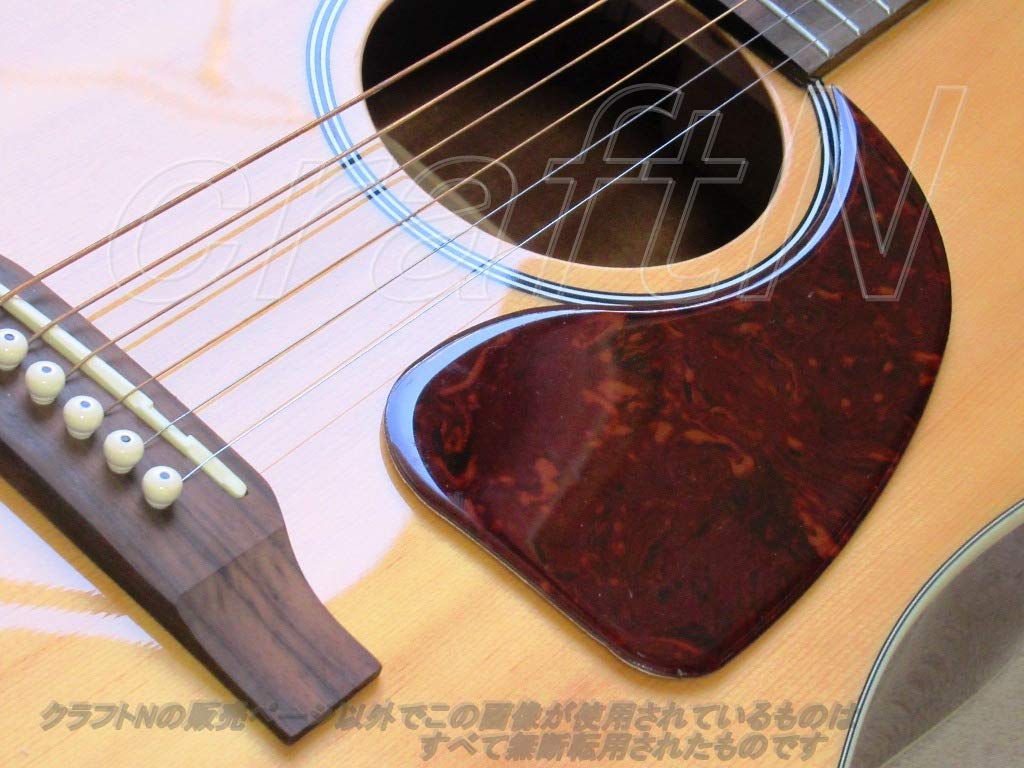 Morris アコースティックギター サンバースト ギブソン風ピックガード Amazon.co.jp: Gibson J-45・J-50 タイプピックガード スモール厚手