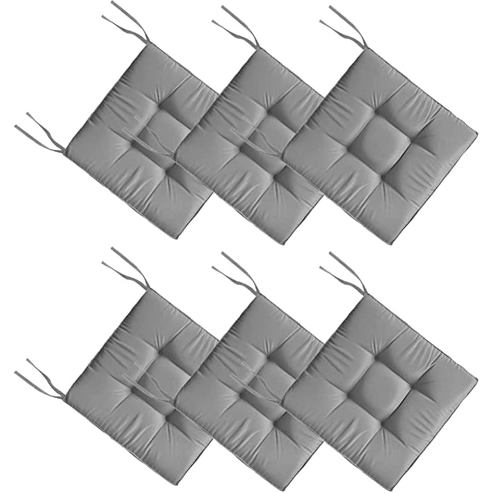 Coussins de chaise de jardin imperméables TOULIVER 40x40 cm pour repas conviviaux en terrasse
