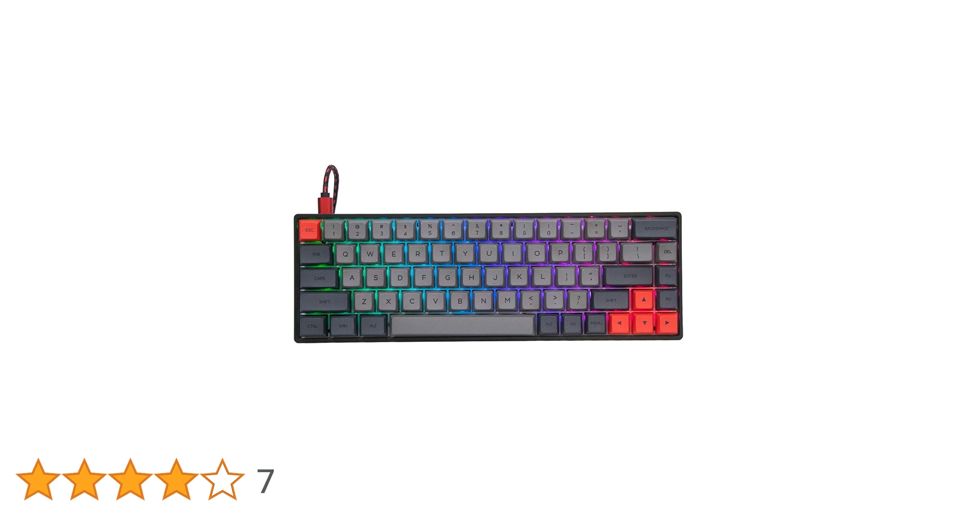 キーボード EPOMAKER GK68X Epomaker GK68X 68 Keys Hot-swap RGB Type-C Wired Mechanical