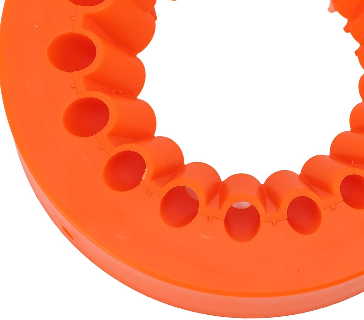 Drill Bit Sharpener for Angle Grinder, Power Drill Bit Grinder Attachment, Portable ABS Construction, Restores Drill Bits to Like New Condition, Compatible with Most Drill Bits (Orange)