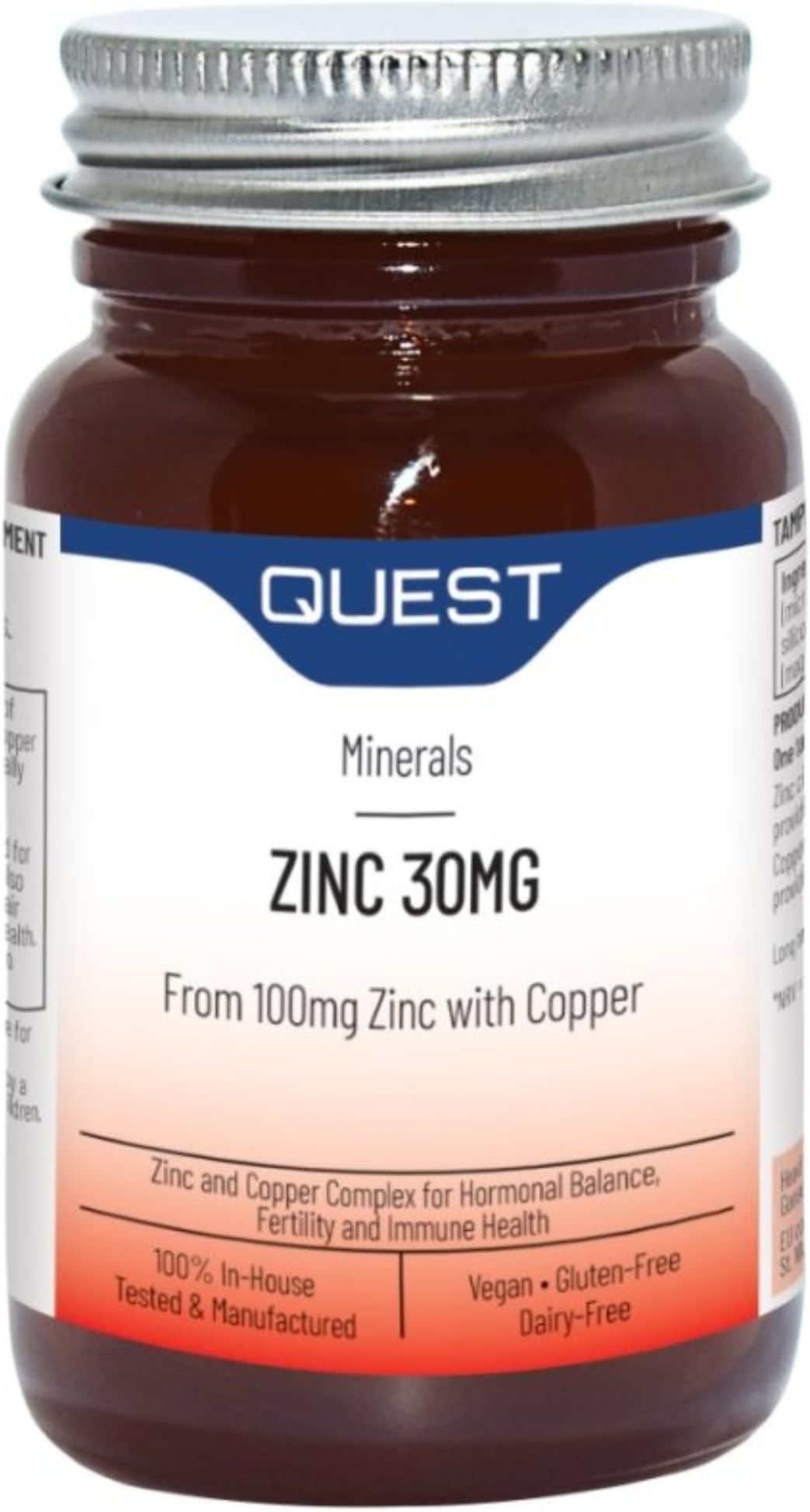 Questvitamins ZINC Mineral