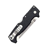 Vista 5 de Cold Steel SR1 LITE Tanto Point / 9 3/8 pulgadas en total / hoja de 4 pulgadas / 0.189 in de grosor / acero 8CR13MOV embalado, negro