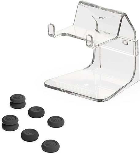 Vista 9 de Skull & Co. Phantom Stand Holder Compatible for PS5 Controller - Transparent Transparente