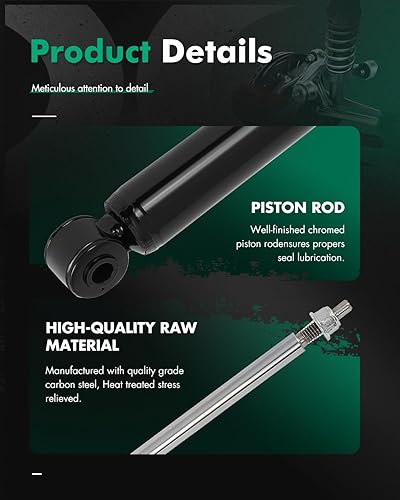 Miniatura 5 de SCITOO - Amortiguador trasero para Buick se adapta a amortiguadores Buick 553392 39111 - Juego de 2 piezas