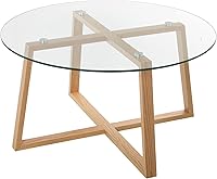 Vista 1 de Mesa Centro Crystal Patas Made RA Natural, Cristal Temp: 0.315 in